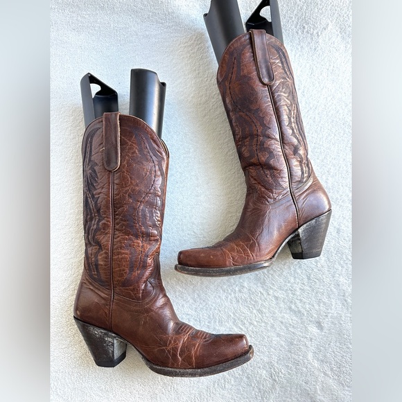 Old Gringo‎ Tall Snip Toe Cowboy Western Boots Womens 7.5 B - Picture 3 of 14